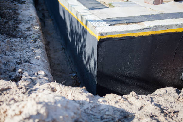 SJ Waterproofing Pros completing home waterproofing near Harrison, NJ